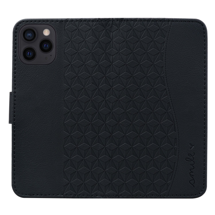 For iPhone 16 Pro Business Diamond Buckle Leather Phone Case with Lanyard(Black) - iPhone 16 Pro Cases by PMC TechLife | Online Shopping South Africa | PMC TechLife | Buy Now Pay Later Mobicred