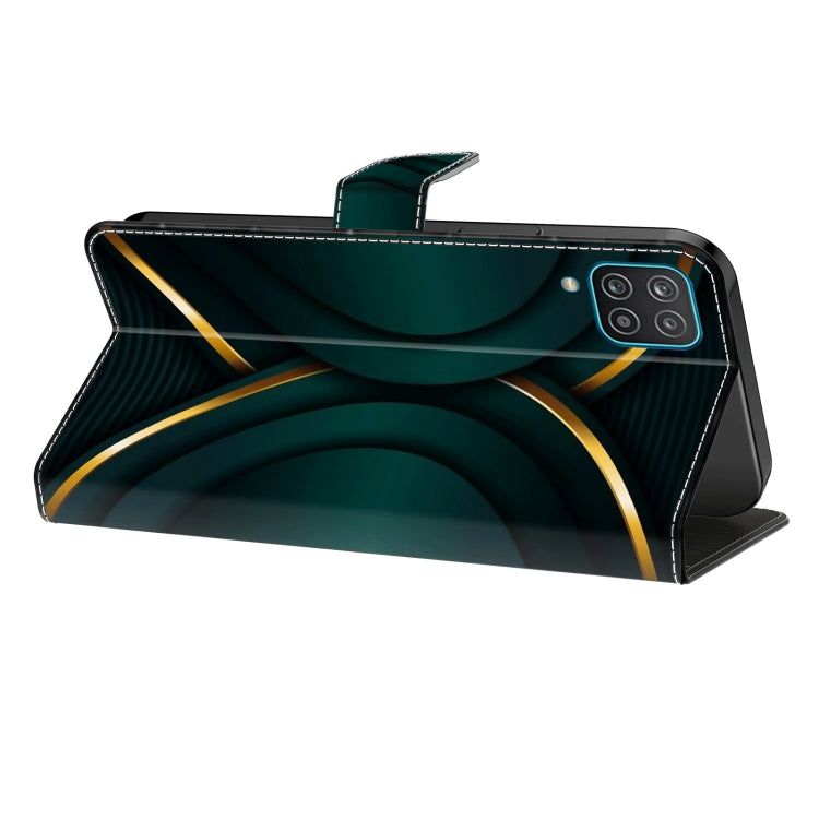 For Motorola Moto G24 Crystal 3D Shockproof Protective Leather Phone Case(Gold Outline) - Motorola Cases by PMC TechLife | Online Shopping South Africa | PMC TechLife | Buy Now Pay Later Mobicred