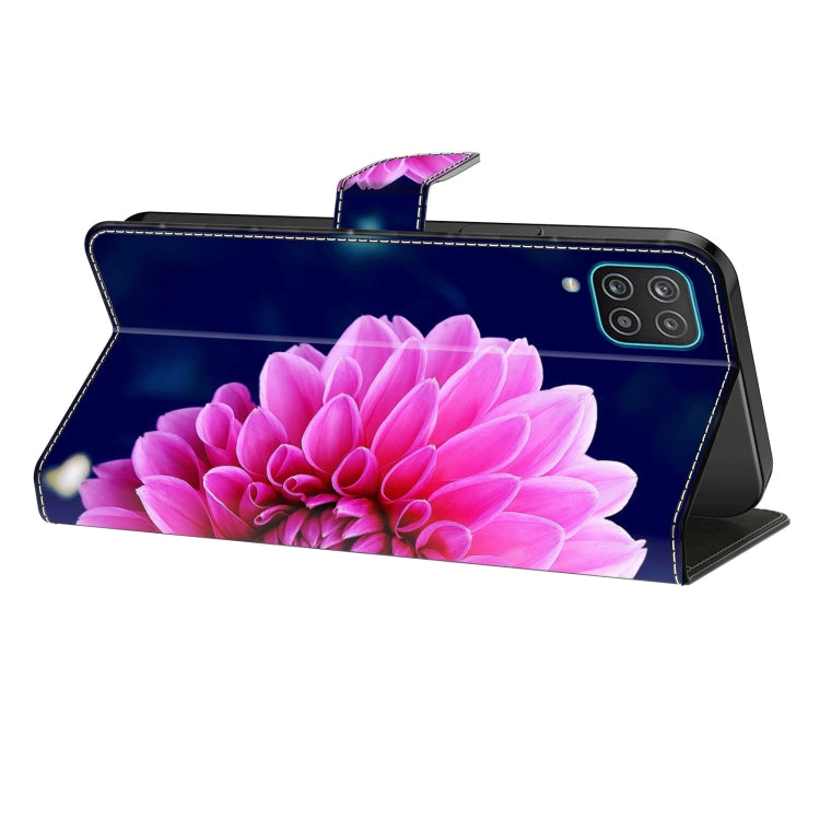 For Motorola Moto G24 Power Crystal 3D Shockproof Protective Leather Phone Case(Pink Petals) - Motorola Cases by PMC TechLife | Online Shopping South Africa | PMC TechLife | Buy Now Pay Later Mobicred