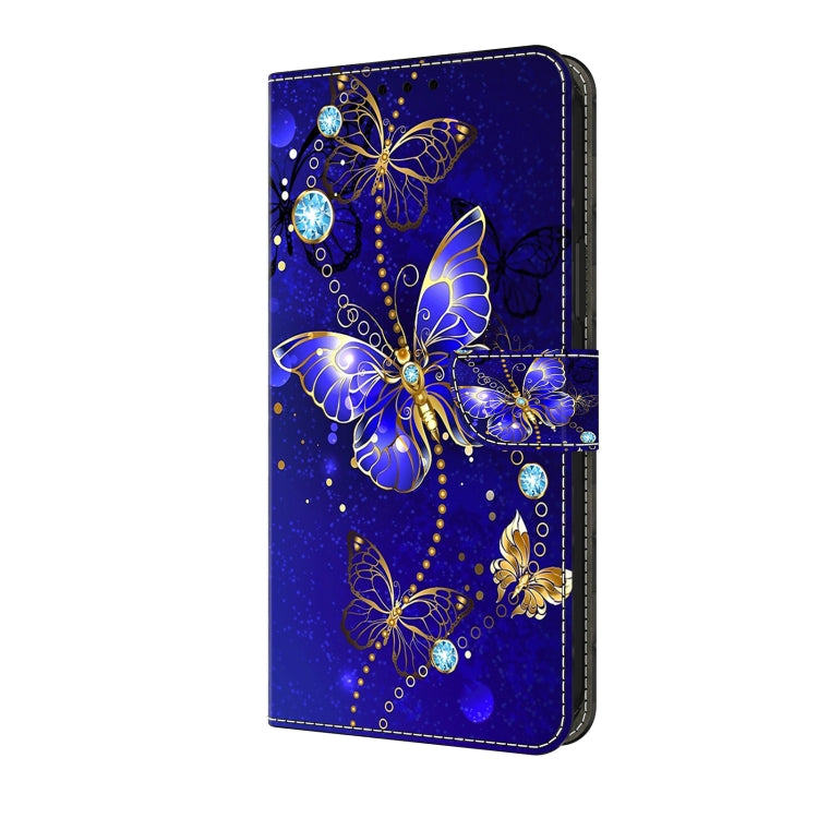 For Motorola Moto G04 Crystal 3D Shockproof Protective Leather Phone Case(Diamond Butterfly) - Motorola Cases by PMC TechLife | Online Shopping South Africa | PMC TechLife | Buy Now Pay Later Mobicred
