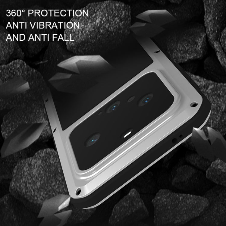 For Huawei Mate 60 Pro / 60 Pro+ LOVE MEI Metal Shockproof Life Waterproof Dustproof Phone Case(Yellow) - Huawei Cases by LOVE MEI | Online Shopping South Africa | PMC TechLife | Buy Now Pay Later Mobicred