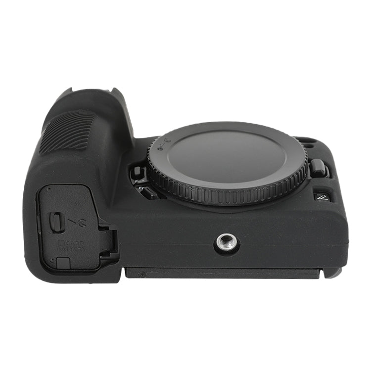 For Nikon Z 30 Soft Silicone Protective Case with Lens Cover(Black) - Protective Case by PMC TechLife | Online Shopping South Africa | PMC TechLife | Buy Now Pay Later Mobicred