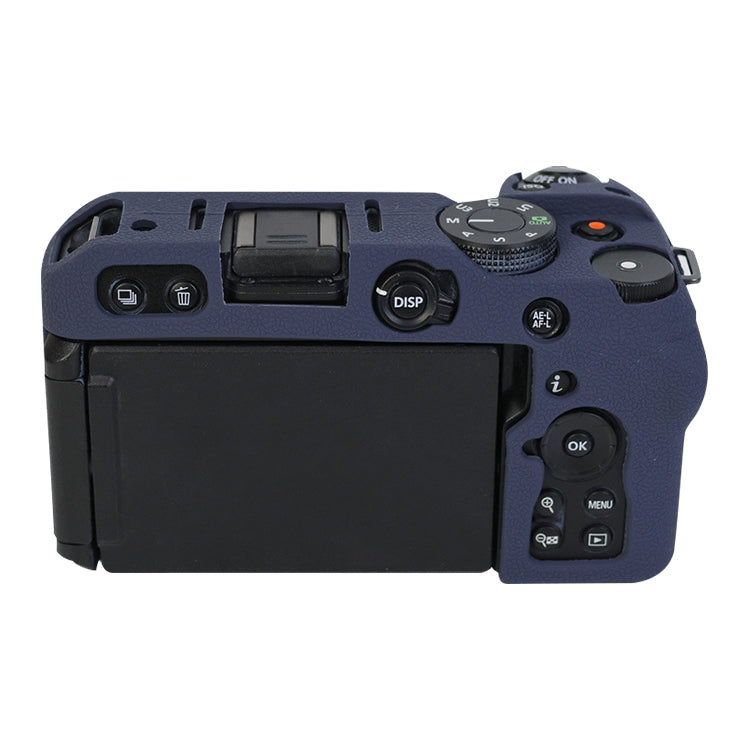For Nikon Z 30 Soft Silicone Protective Case with Lens Cover(Dark Blue) - Protective Case by PMC TechLife | Online Shopping South Africa | PMC TechLife | Buy Now Pay Later Mobicred