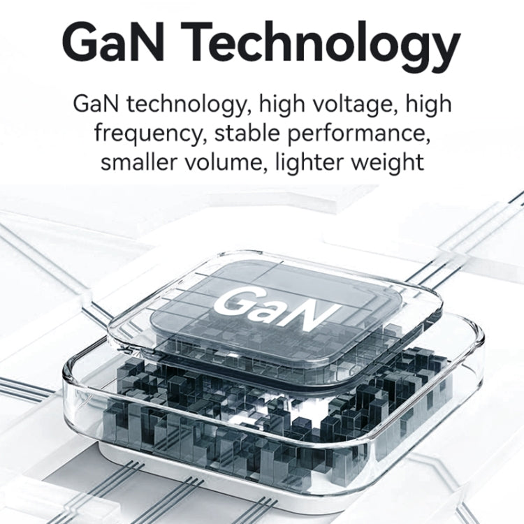 USAMS US-CC211 SMF Series PD35W 8 Pin + Type-C Dual Port GaN Fast Charger, UK Plug(White) - free shipping - PMC Jewellery - Order now!