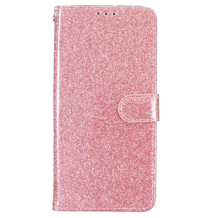 For Motorola Moto G56 5G Glitter Powder Flip Leather Phone Case(Rose Gold) - free shipping - PMC TechLife - Order now!