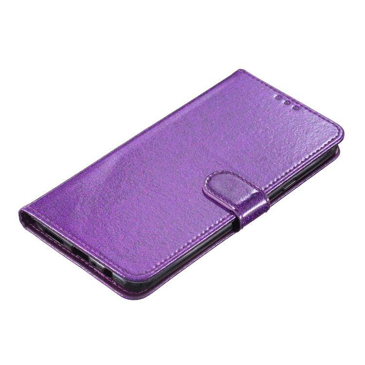 For Motorola Moto G56 5G Glitter Powder Flip Leather Phone Case(Purple) - free shipping - PMC TechLife - Order now!