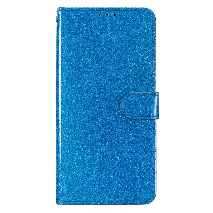 For Motorola Moto G56 5G Glitter Powder Flip Leather Phone Case(Blue) - free shipping - PMC TechLife - Order now!