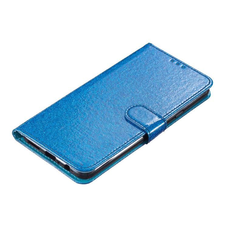 For Motorola Moto G56 5G Glitter Powder Flip Leather Phone Case(Blue) - free shipping - PMC TechLife - Order now!