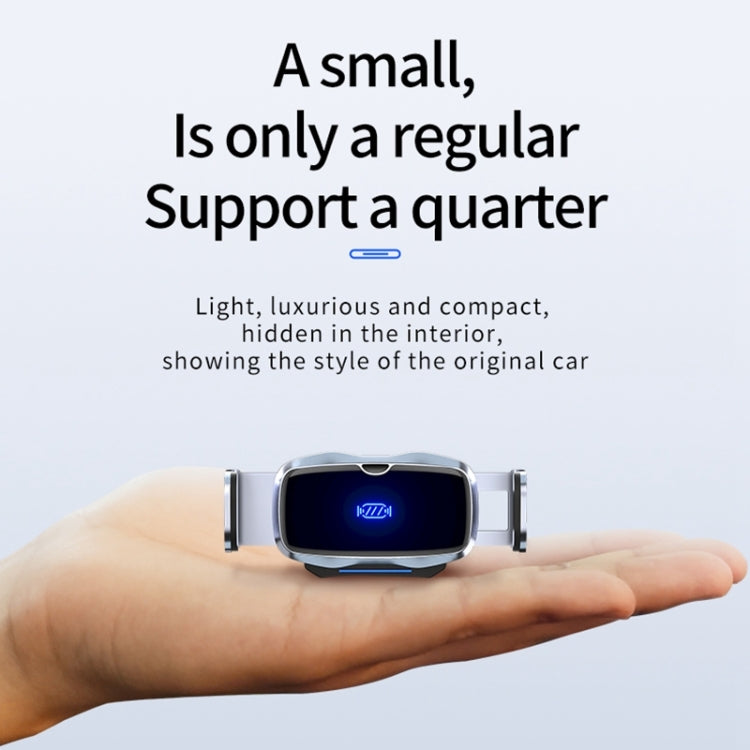 D7 Infrared lnduction Wireless Fast Charging Air Outlet Car Holder(Black) - free shipping - PMC TechLife - Order now!