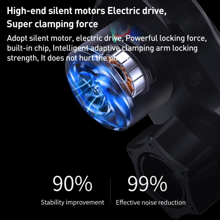 D7 Infrared lnduction Wireless Fast Charging Air Outlet Car Holder(Silver) - Wireless Charger Holders by PMC TechLife | Online Shopping South Africa | PMC TechLife | Buy Now Pay Later Mobicred