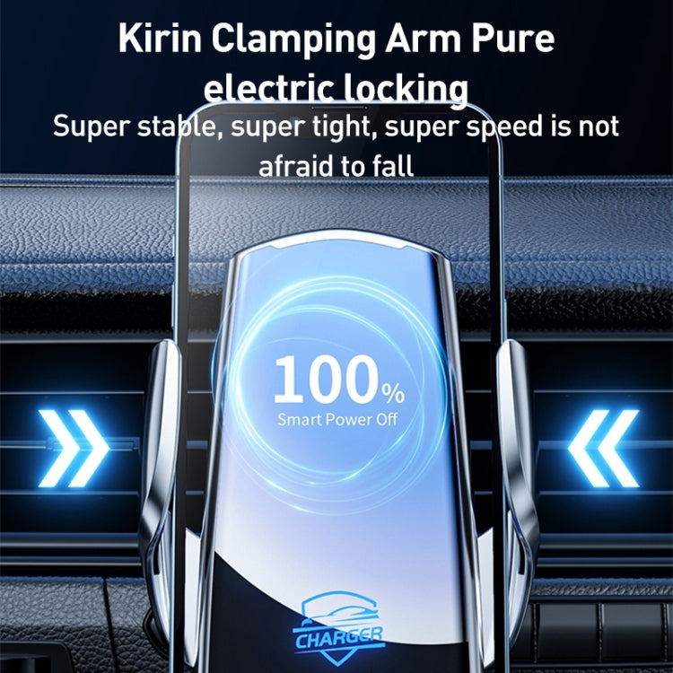 Q3S Infrared lnduction Wireless Fast Charging Air Outlet Car Holder(Black) - Wireless Charger Holders by PMC TechLife | Online Shopping South Africa | PMC TechLife | Buy Now Pay Later Mobicred