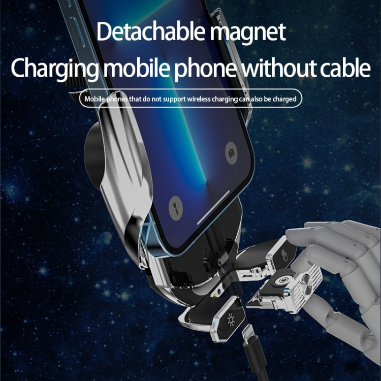 Q88 Infrared lnduction Wireless Fast Charging Air Outlet Car Holder(Black) - Wireless Charger Holders by PMC TechLife | Online Shopping South Africa | PMC TechLife | Buy Now Pay Later Mobicred