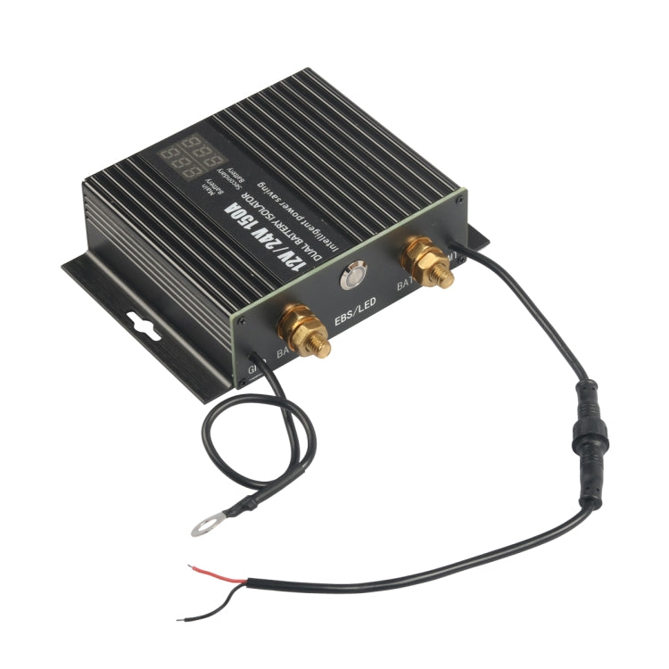 A8678 80-150A 12V Car Yacht RV Smart Dual Battery Isolation Controller - Relays by PMC TechLife | Online Shopping South Africa | PMC TechLife | Buy Now Pay Later Mobicred