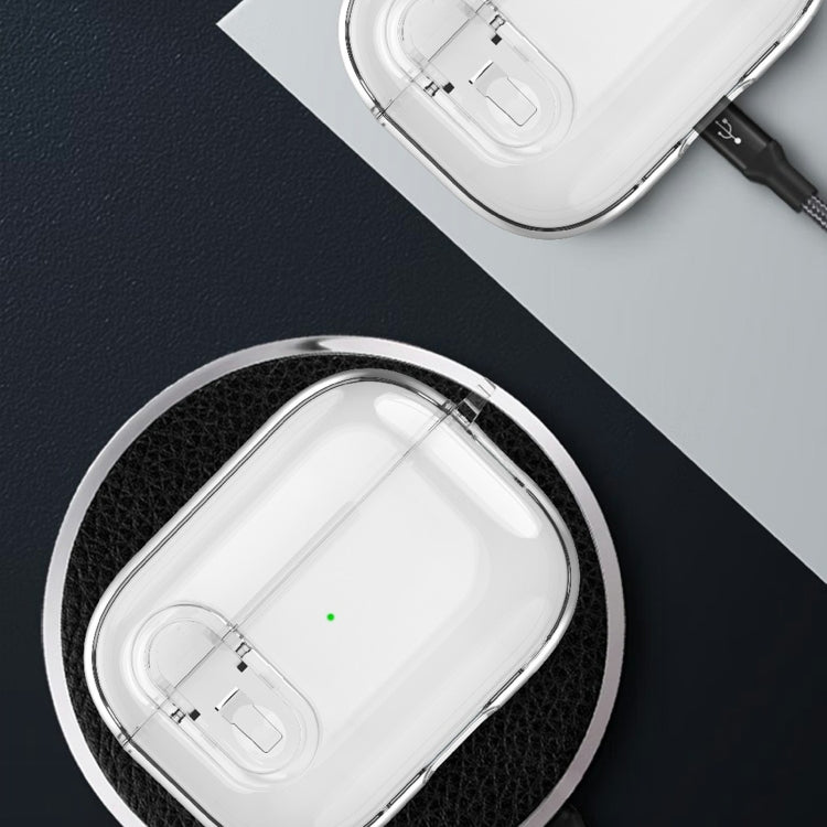 For AirPods 3 Ice Crystals Shockproof Earphone Protective Case(Pink) - For AirPods 3 by PMC Jewellery | Online Shopping South Africa | PMC Jewellery | Buy Now Pay Later Mobicred