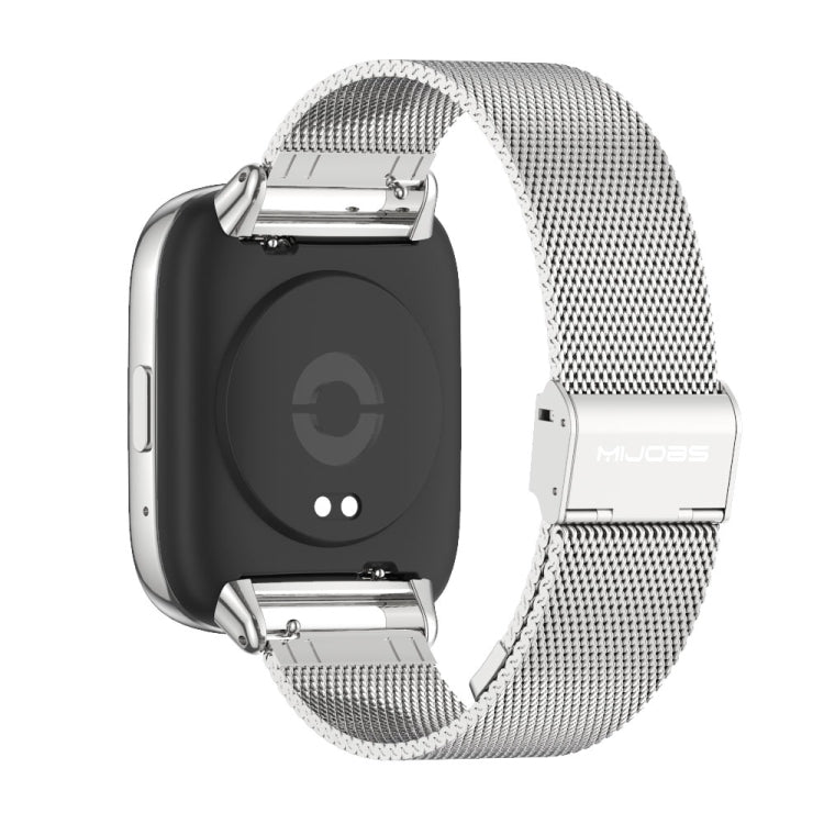 For Redmi Watch 3 Lite / Watch 3 Active Mijobs Milan Buckle Metal Watch Band(Silver) - free shipping - PMC TechLife - Order now!