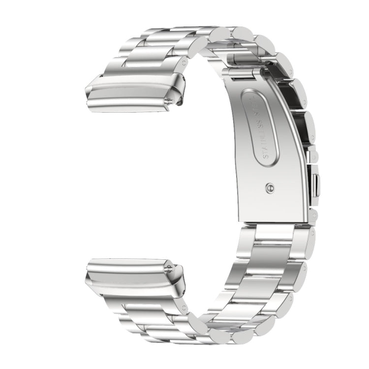 For Redmi Watch 3 Lite / Watch 3 Active Mijobs Three-Bead Metal Stainless Steel Watch Band(Silver) - free shipping - PMC TechLife - Order now!