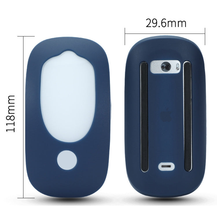 For Apple Magic Mouse 1 / 2 Mouse Silicone Protective Case(Red) - Protective Bags by PMC Jewellery | Online Shopping South Africa | PMC Jewellery | Buy Now Pay Later Mobicred