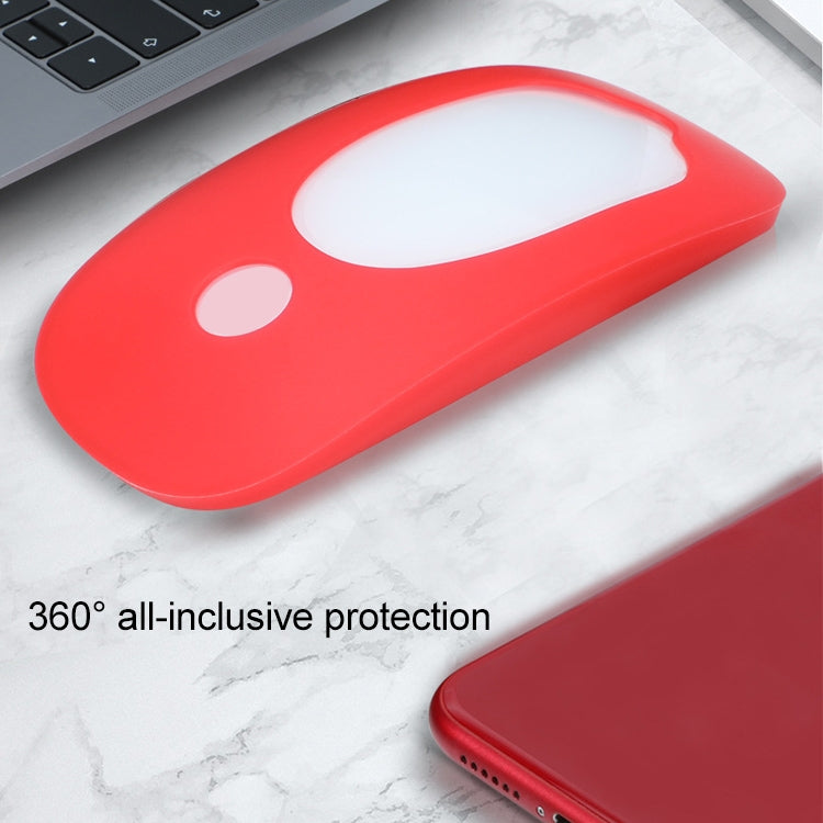 For Apple Magic Mouse 1 / 2 Mouse Silicone Protective Case(Gray Blue) - Protective Bags by PMC Jewellery | Online Shopping South Africa | PMC Jewellery | Buy Now Pay Later Mobicred