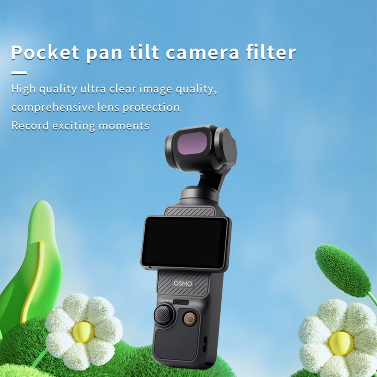 For DJI OSMO Pocket 3 JSR CB Series Camera Lens Filter, Filter:ND1000 - free shipping - PMC TechLife - Order now!