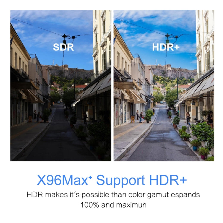 X96 max+ 4K Smart TV Box, Android 9.0, Amlogic S905X3 Quad-Core Cortex-A55,4GB+64GB, Support LAN, AV, 2.4G/5G WiFi, USBx2,TF Card, AU Plug - Amlogic S905 by PMC TechLife | Online Shopping South Africa | PMC TechLife | Buy Now Pay Later Mobicred