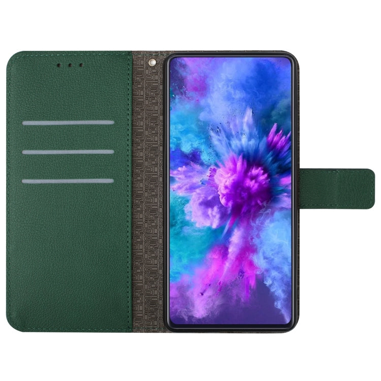 For Motorola Moto G Play 5G 2024 Rhombic Grid Texture Leather Phone Case(Green) - free shipping - PMC Jewellery - Order now!