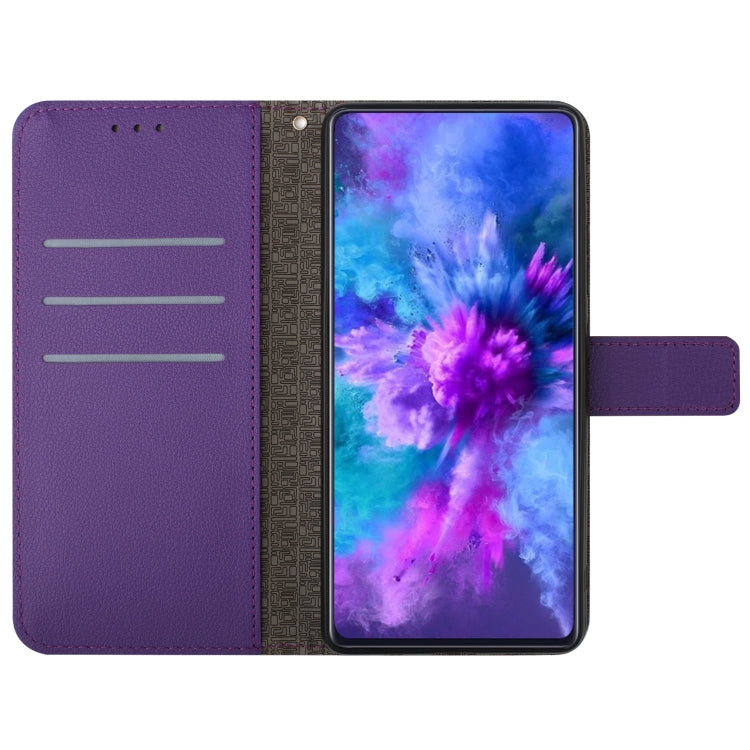 For Motorola Moto G Stylus 5G 2024 Rhombic Grid Texture Leather Phone Case(Purple) - free shipping - PMC Jewellery - Order now!