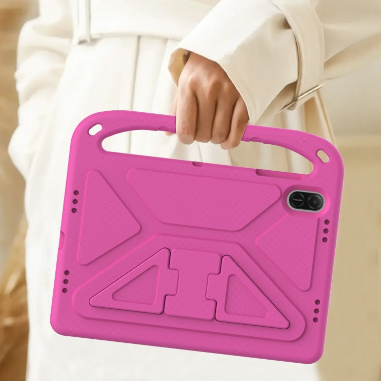 For Honor Pad X8a Handle Portable EVA Shockproof Tablet Case(Rose Red) - Honor by PMC TechLife | Online Shopping South Africa | PMC TechLife | Buy Now Pay Later Mobicred