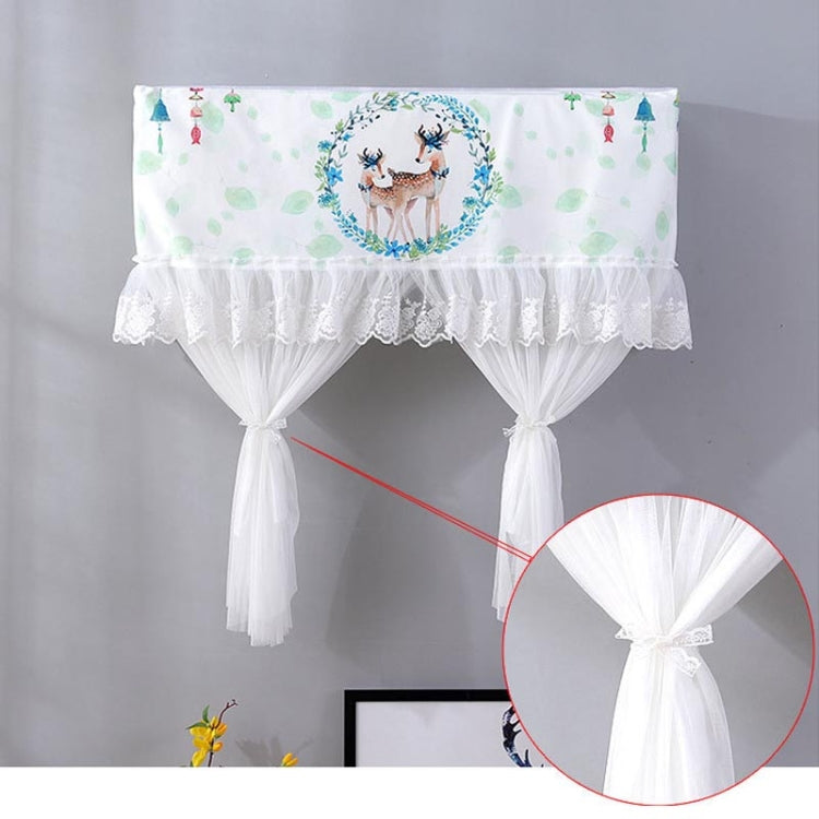 Do Not Take Dust-proof And Anti Direct Blowing Simple Wind Hanging Machine Air Conditioner Moon Cover, Size:Width 86 �� Thickness 20 �� Height 90cm(Pink Chinchilla) - Dust Covers by PMC TechLife | Online Shopping South Africa | PMC TechLife | Buy Now Pay Later Mobicred