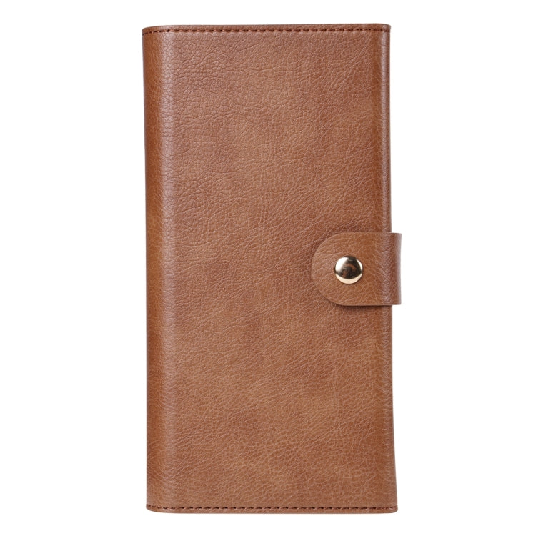 For iPhone 14 Pro Max ViLi GV Series MagSafe Magnetic Zipper Leather Phone Case(Brown) - free shipping - PMC Jewellery - Order now!