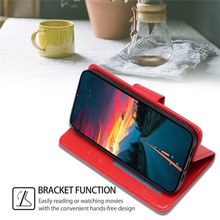 For Infinix Note 40 Pro 4G Crystal Texture Leather Phone Case(Red) - Infinix Cases by PMC TechLife | Online Shopping South Africa | PMC TechLife | Buy Now Pay Later Mobicred