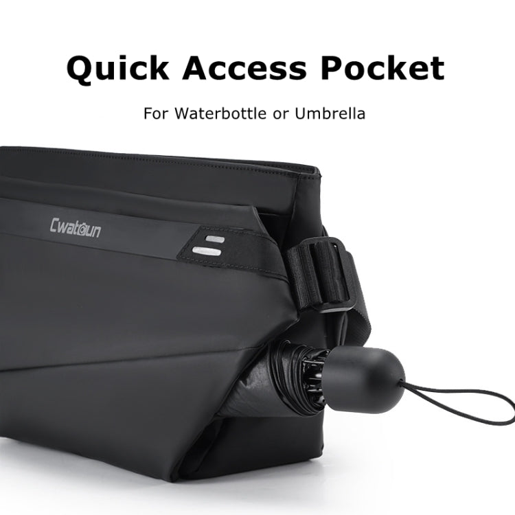 Cwatcun D92 Outdoor Camera Bag Professional Crossbody Sling Bag, Size:45.5 x 24.5 x 14 .5cm Large(Black) - free shipping - PMC TechLife - Order now!