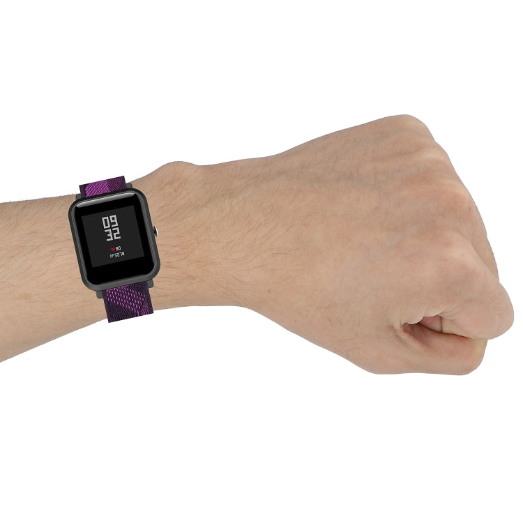 20mm Universal Stripe Weave Nylon Watch Band(Yellow) - free shipping - PMc TechLife - Order now!