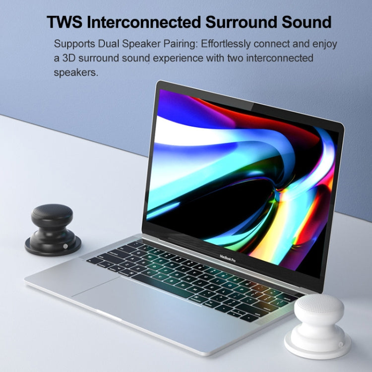 EWA A117 Portable Mini Magnetic Phone Holder Bluetooth Metal Speaker(Black) - free shipping - PMC Jewellery - Order now!