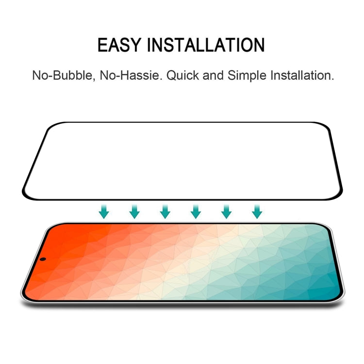 For Samsung Galaxy S24 5G Full Glue Screen Tempered Glass Film, Support Fingerprint Unlocking - Galaxy S24 5G Tempered Glass by PMC TechLife | Online Shopping South Africa | PMC TechLife | Buy Now Pay Later Mobicred