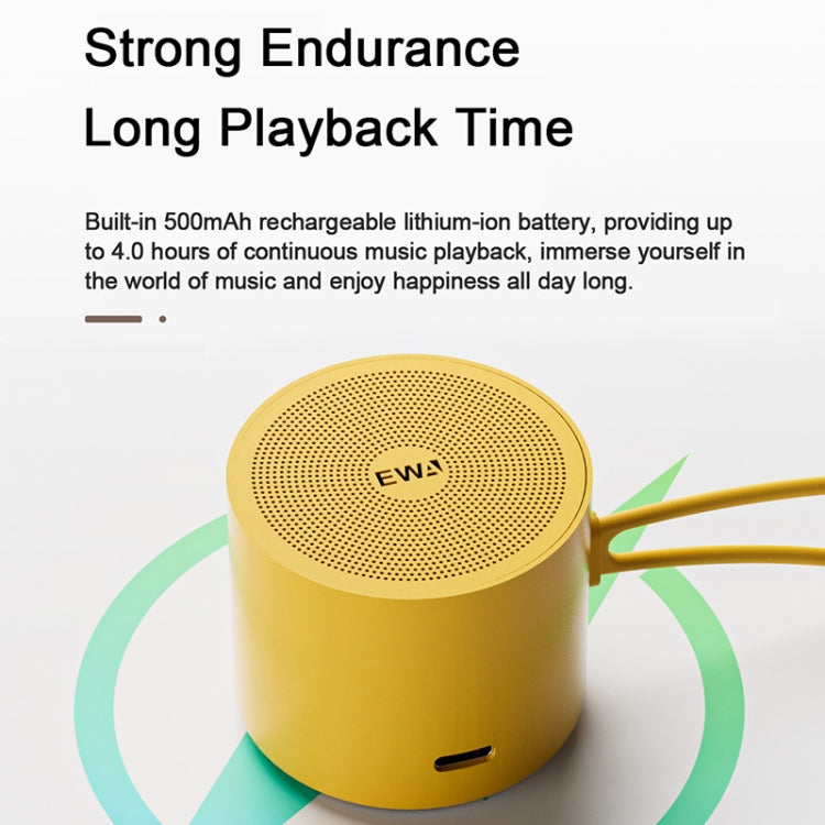 EWA A127 Outdoor IPX5 Waterproof Portable Mini TWS Wireless Bluetooth Speaker(Brown) - free shipping - PMC Jewellery - Order now!