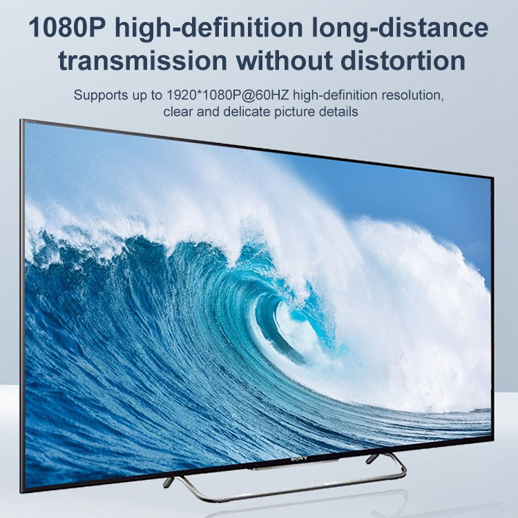 Measy ET1815 HDMI Extender Transmitter and Receiver Converter, Transmission Distance: 150m, Plug:UK - free shipping - PMC Jewellery - Order now!