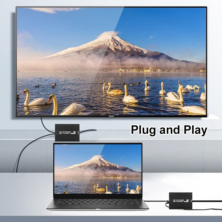 Measy ET1815 HDMI Extender Transmitter and Receiver Converter, Transmission Distance: 150m, Plug:AU - free shipping - PMC Jewellery - Order now!