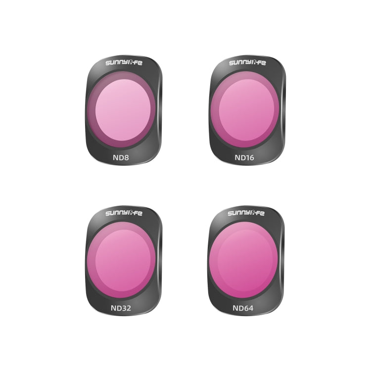 For DJI OSMO Pocket 3 Sunnylife Camera Lens Magnetic Metal Filter, Filter:4 in 1 ND8/16/32/64 - free shipping - PMC TechLife - Order now!