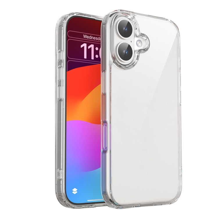 For iPhone 16 Mutural Ice Series TPU Phone Case(Transparent) - free shipping - PMC TechLife - Order now!