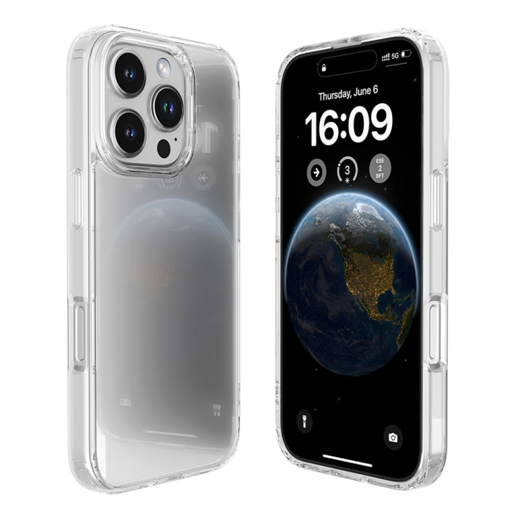 For iPhone 16 Pro Mutural Ice Series TPU Phone Case(Transparent) - free shipping - PMC TechLife - Order now!