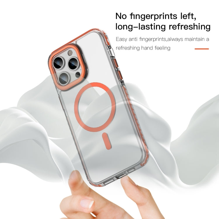 For iPhone 15 Pro Mutural Cushion Series MagSafe Magnetic Phone Case(Black) - iPhone 15 Pro Cases by Mutural | Online Shopping South Africa | PMC TechLife