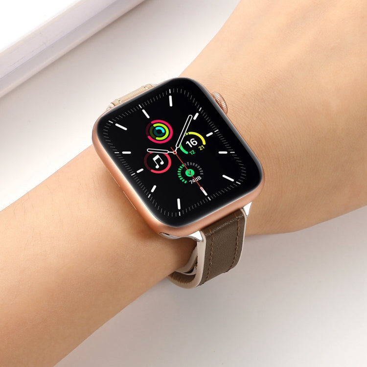 For Apple Watch Ultra 2 49mm Magnetic Folding Leather Silicone Watch Band(Crazy Horse Brown) - Watch Bands by PMC TechLife | Online Shopping South Africa | PMC TechLife | Buy Now Pay Later Mobicred