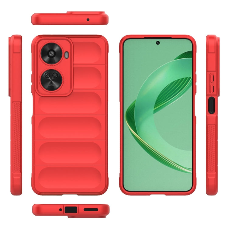 For Huawei nova 11 SE Magic Shield TPU + Flannel Phone Case(Red) - free shipping - PMC TechLife - Order now!