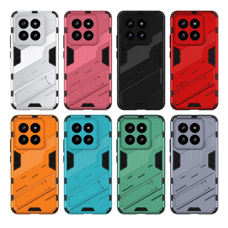 For Xiaomi 14 Pro 5G Punk Armor 2 in 1 PC + TPU Phone Case with Holder(Blue) - free shipping - PMC TechLife - Order now!