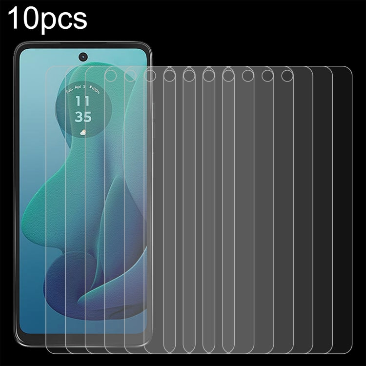 For Motorola Moto G 5G 2024 10pcs 0.26mm 9H 2.5D Tempered Glass Film - Motorola Tempered Glass by PMC Jewellery | Online Shopping South Africa | PMC Jewellery | Buy Now Pay Later Mobicred