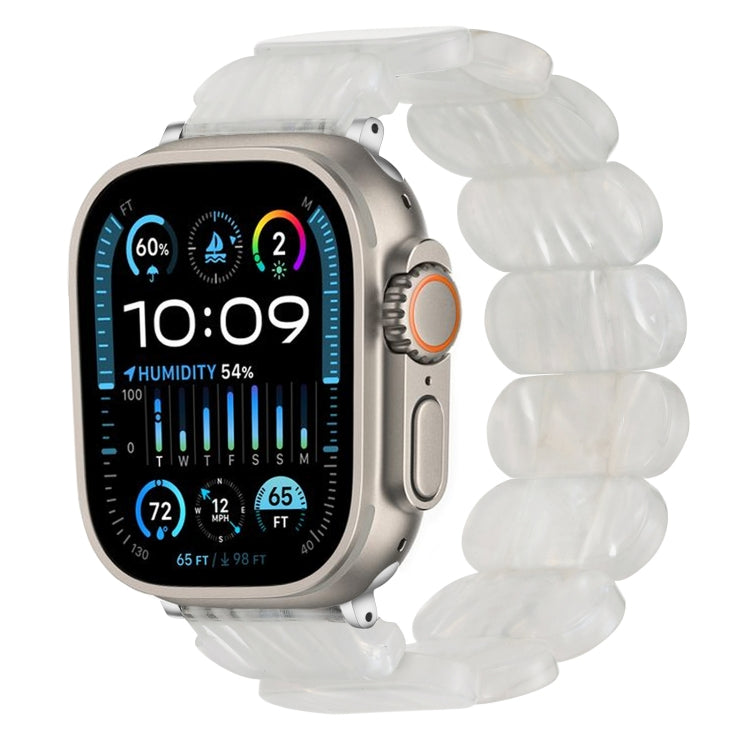 For Apple Watch Ultra 2 49mm Stretch Rope Resin Watch Band(Fluorescent Color) - Watch Bands by PMC TechLife | Online Shopping South Africa | PMC TechLife