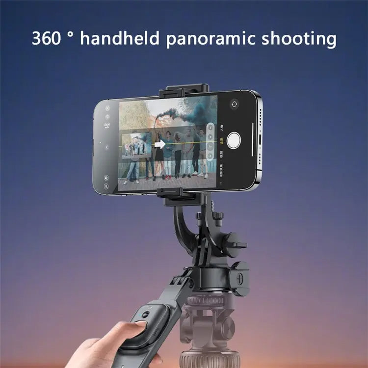 YESIDO SF17 Multifunctional Retractable Metal Tripod Stand Selfie Stick for Cell Phones Camera(Black) - free shipping - PMC Jewellery - Order now!