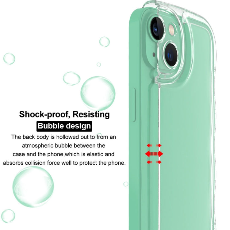 For Xiaomi 14 Pro 5G IMAK Wave Bubble Soft Shockproof Phone Case(Transparent) - 14 Pro Cases by imak | Online Shopping South Africa | PMC Jewellery | Buy Now Pay Later Mobicred