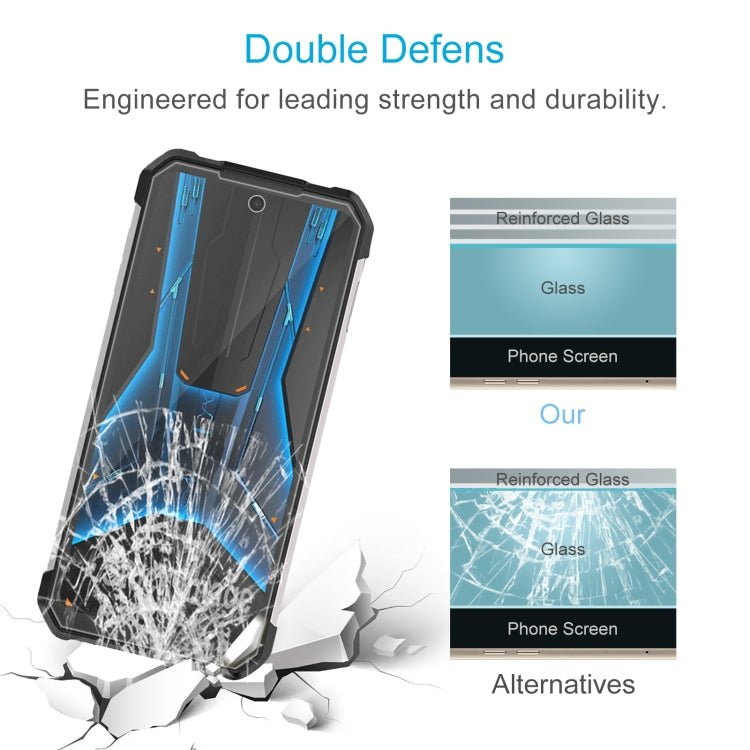 For Unihertz 8849 Tank 2 Pro 50pcs 0.26mm 9H 2.5D Tempered Glass Film - Others by PMC TechLife | Online Shopping South Africa | PMC TechLife | Buy Now Pay Later Mobicred