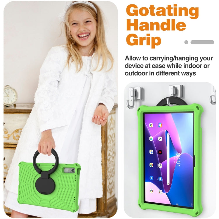 For Lenovo Tab P11 Gen2/P11 Pro/Pad Pro Spider King Silicone Protective Tablet Case(Green) - Lenovo by PMC TechLife | Online Shopping South Africa | PMC TechLife | Buy Now Pay Later Mobicred